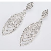 Fashion Earrings Wedding Crystal Type of Women's Exaggerated leaves Women Jewelry Drop Earrings Luxurious Crystal Earrings E393