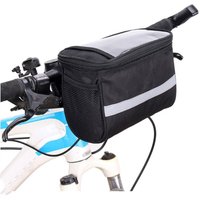 Bicycle Front Bag Mountain Bike Handlebar Bag Stem Bag Road Bike Folding Waterproof Handlebar Cross Bag For Outdoor Cycling