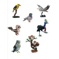 Educational creative MOC animal model animal vulture duck building blocks children's gift Christmas toy DIY set assembly ornamen