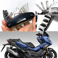 AliExpress SPKZ For Honda ADV150 ADV160 ADV350 ADV 150 160 350 Motorcycle Accessories 16 in 1 Multi Repair Hex Spoke Cycle Screwdriver Set Tools