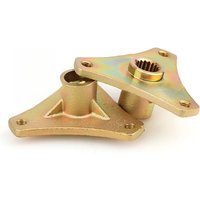 AliExpress NONE 78mm*3 Stud 6 inch 17T Rear Wheel Hub Fit For China 50cc 70cc 90cc 110cc ATV Buggy 168 200F Go Kart Quad Bike Accessories