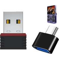 R36S (WiFi) RTL8188FTV USB Dongles y adaptador OTG TIPO C para R36S