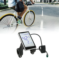 AliExpress Qiilu Electric Bike LCD Display Scooter LCD Panel Screen 24V 36V 48V 60V 5 Pin Waterproof Easy To Install ABS for Modification