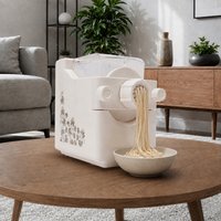 Automatische elektrische Nudelmaschine, ausgestattet mit 9 Nudelrillen und 1 Satz Jiaozi-Zubehör