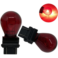 1pcs T25 3156 3157 P27W 12V 27W clear car external Turn signal Lights bulb halogen lamp high quality Amber white Red
