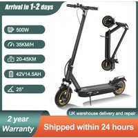 Ladped Electric Scooter For Adults 20 45KM Range Front Rear Shock Absorber APP Control 500W Motor 10inch Anti Puncture Tires