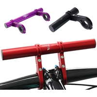 AliExpress VXM 10/20/30cm Bicycle Handlebar Extended Bracket MTB Headlight Mount Extented Bar Road Mountain Bike Handlebar Extender Rack Parts