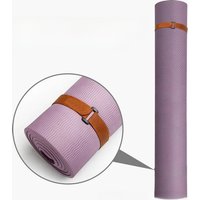 Adjustable Yoga Mat Strap with Velcro Fastener, Non-Slip Exercise Accessories Storage Cord, Durable Stretch Bungee Tie Hook Loop