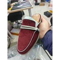 Luxury Design Women's Loafers 2026 Summer New Flat Mules Casual Suede Leather Shoes for Women Comfortable Moccasins Footwear