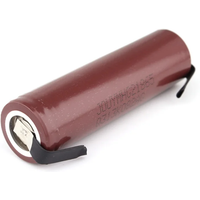 HG218650 3000mAh 3.6V HG2 18650 Battery Lithium Rechargeable Batteries High Current Discharge 30A Power Cell (Welding Nickel)