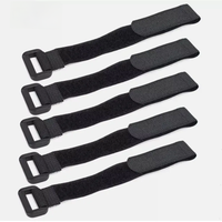 AliExpress 5pcs/lot Bicycle Handlebar Strap Holder Cycling Flashlight Tie Rope Bandages Nylon Sticky Tie Fixed Items Bike Strap Universal