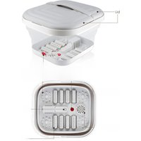 Portable Thermostatic Foot Massage Tub Foldable Plus Tropical Automatic Foot Bath Tub For Home To Promote Blood Circulatio