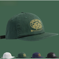 Hip Hop Flat Brim Fashion Brand American Baseball Cap Hip Hop Hat Fashion Soft Top Embroidery Men and Women Baseball Cap