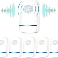 Ultrasonic Mosquito Repeller, Smart Bug Zapper & Household All-in-One Rodent Repellent Insect Killer