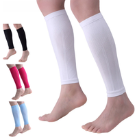 1Pair Calf Compression Sleeves For Men & Women -Leg Compression Sleeve-Footless Compression Socks for Shin Splint &Varicose Vein