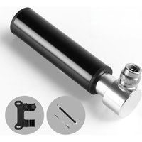 AliExpress NONE Portable Bicycle Pump American style French valve 120PSI Lightweight Balloon Manual Air Pump MTB Road Bike Tire Inflator Cycling