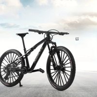 AliExpress NONE Vintage Metal Mountain Bike Model Desktop Mini Alloy Classic Bicycle Toy Die-Cast Finger Model Home Decoration