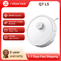 roborock Q7 L5 (Upgrade-Version von Q5 Pro) mit 8000Pa extrem starker Saugleistung, doppeltem Anti-Verwicklungs-System, präziser LiDAR-Navigation und