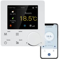Qiumi Smart Wifi Color Knob Thermostat Air Conditioning Temperature Controller Works with Alexa Google Home