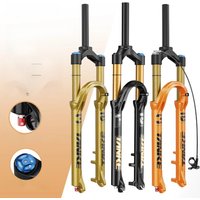 AliExpress TANKE Bike Fork Rebound Adjustable MTB Air Front Suspension 26/27.5/29 Inch 120mm Travel Quick Release Fork Bicycle Accessories