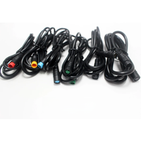 AliExpress NONE M8 2 3 4 5 6 8 Pin 1M E-bike Speed Sensor male to female M/F Extension connector Cable Electric Bicycle Waterproof Ebike Wire