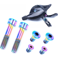 AliExpress RISK Bicycle Derailleur Lever Fixing Bolts Set Shift Brake Lever Titanium Alloy Screws for Sram GX/GX Eagle/X9/X01/X01/XX1 Eagle