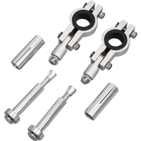 AliExpress NONE Motorcoss Parts Motorcycle Dirt Bike ATV Quad 1-1/8 28mm Handlebar hand guards Clamps Mount Kit 22mm handguards Mount Parts