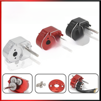 Full Metal Transmission Gearbox for 1/12 RC Crawler Car MN82 MN78 MN99S MN168 MN98 370 Brushed Motor Upgrade Parts Accessories