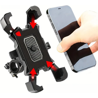 AliExpress NONE Bicycle Phone Holder Bike Accessories Motorcycle Adjustable Stand 360° Rotatable GPS Clip Cycling Mtb Accesories Bikes Sports