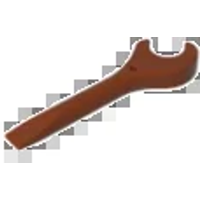 Gobricks GDS-90068 Minifig Utensil Tool Spanner Wrench / Screwdriver compatible with lego 4006 Assembles Building Blocks