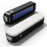 Solar Rechargeable Camping Lantern 4800mAh Power Bank 3 Light Modes LED Lantern With Magnet Tent Light Powerful Work Lamp Garage