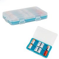 JJC Silicone CR2 Battery Case Holder Organizer PP Battery Storage Box for 12pcs CR2 / CR15H270 Batteries Water-Resistant