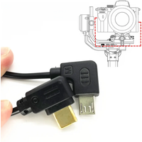 USB-C to Micro-USB Multi-Camera Control Cable for DJI RSC2 RS4 RS5 RS3 Pro Mini RS2 & Sony RX100M6 A6600 A6500 ZV1 Camera TYPEC