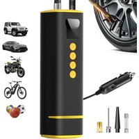 AliExpress CARSUN Car Tire Air Pump Mini Air Compressor Portable Wired Inflator For Car Motorcycle Bicycle With Extended Power Cord