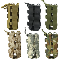 Tactical Outdoors Water Bottle Pouch Molle Kettle Holder Adjustable Kettle Bag Climbing Hiking Camping Water Bottle Carrier Bags