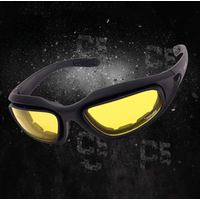 AliExpress C5 Polarized Tactical Goggles Photochromic Cycling Glasses UV400 Airsoft Safety Goggles Outdoor Sports Eyewear Sunglasses