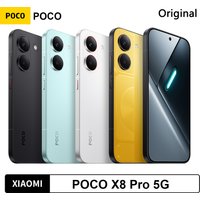 POCO X8 Pro, version mondiale, batterie de 6500 mAh, écran AMOLED de 6,59 pouces à 120 Hz, appareil photo de 50 MP, NFC, processeur Dimensity 8500-Ultra, smartphone Android 16.
