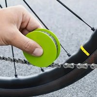 AliExpress NONE Bike Chain Lubricator Bike Chain Oiler Lubricating Disc Bicycle Maintenance Tool Cycling Gear Roller Lubricant Bike Accessories