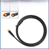AliExpress Extension Cable 3 Pin Sensor Electric Bicycle for BAFANG E-bike Brake Lever 100CM Male To Female Thumb Throttle Connector Cables