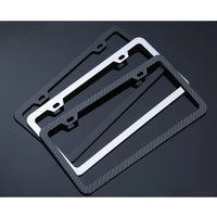 AliExpress 2PCS Motorcycle License Plate Frame Aluminum Alloy Plate Frame Personalized Modification of Bicycle License Plate Frame