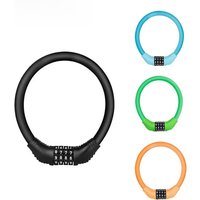 AliExpress cycle zone Bicycle Lock Anti-theft 4 Digit Password MTB Road Bike Safety Lock Portable Bicycle Number Lock Accessory Combination Padlock