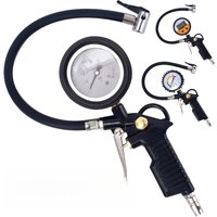 AliExpress Auto Tire Pressure Inflator Gauge 220PSI Car Tire Inflator Gun for Motorcycle Tyre Pressure Meter for Bicycle Tyre Repair Tools