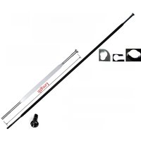 AliExpress RCRW 1pcs/lot Pillar 1432 Bike Spoke Diameter 2.0mm FG 1.4 PSR Aero Flat Straight Pull 3.2mm Wide Blade Steel black 166-305mm