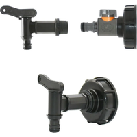 3/4 Thread Faucet Valve for S60 IBC Ton Bucket Adapter Garden Tap Connector Farm Water Tank Adapter
