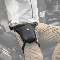 AliExpress Maroen Motorcycle Waist Leg Bag Waterproof Bike Waist Leg Pouch Lightweight Casual Riding Thigh Bag Outdoor Sport Men Waist Pack Black