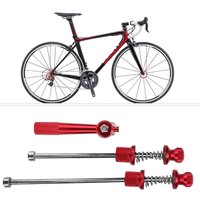 AliExpress NONE Bicycle Skewer Lever Quick Release Bike QR Wheel Locking Security Anti Theft Skewers for MTB Mountain Road Cycling Hub Parts