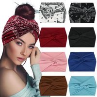AliExpress vividsun Wide Elastic Headband Hairband Pilates Yoga fitness Running Cycling Sweatband Turban Makeup Hair Hoop Makeup Headwrap for Women