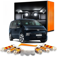ZUORUI 10Pcs Canbus Car Accessories LED Interior Map Dome Light Kit Vehicle Led Bulbs No Error For Hyundai Staria 2021 2022