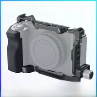 SmallRig ZV-E1 Cage Kit with Silicone Grip & Cable Clamp for Case for Sony ZV-E1 w Quick Release Plate for Arca-Type 4257