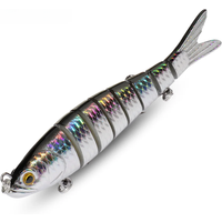 GOBAIT Swimbait 11g 16g 27g Multi Joint Lure Slow Sinking Bionic Swimming Pesca Bass Treble Hook Carp Fishing Tackle Hard Bait